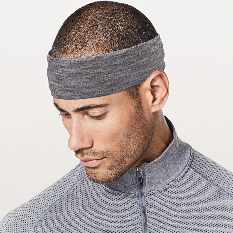 Крутая спортивная повязка на голову для мужчин и женщин, широкие резинки для волос для занятий спортом, йогой, теннисом, бегом