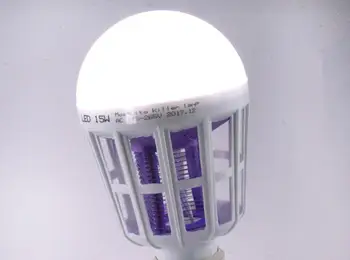 

220V 15W LED Mosquito Killer LED Bulb Bug Zapper Lamp E27 Insect Mosquito Repeller Night Lighting Killing Fly Bug Night Light