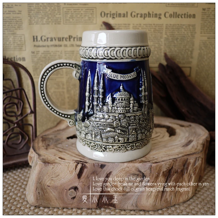 Buy Creative Gift Ceramic German Beer Mug Istanbul