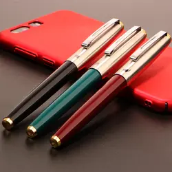 Стандартный тип авторучка красный/зеленый/черный 0,38 мм Iraurita подарки для студентов металл + пластик 13,4 см