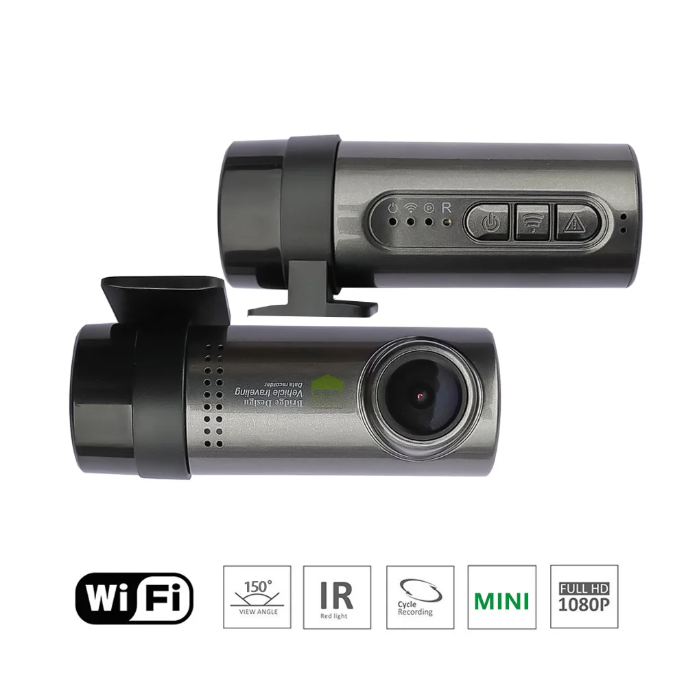 2018 полный Hd1080p Ночное видение автомобильный видеорегистратор Даш Cam Wifi Dash Cam видеорегистратор Видео Регистраторы Камера DVRs