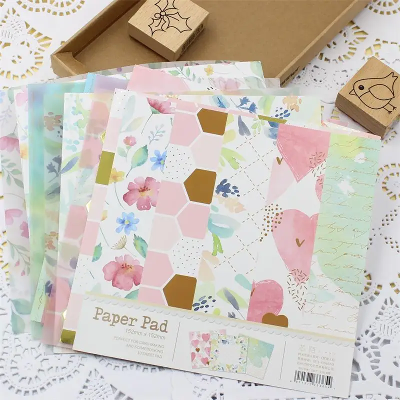 

YPP CRAFT Lovely Series Material Paper Set for Scrapbooking DIY Projects/Photo Album/Card Making Crafts