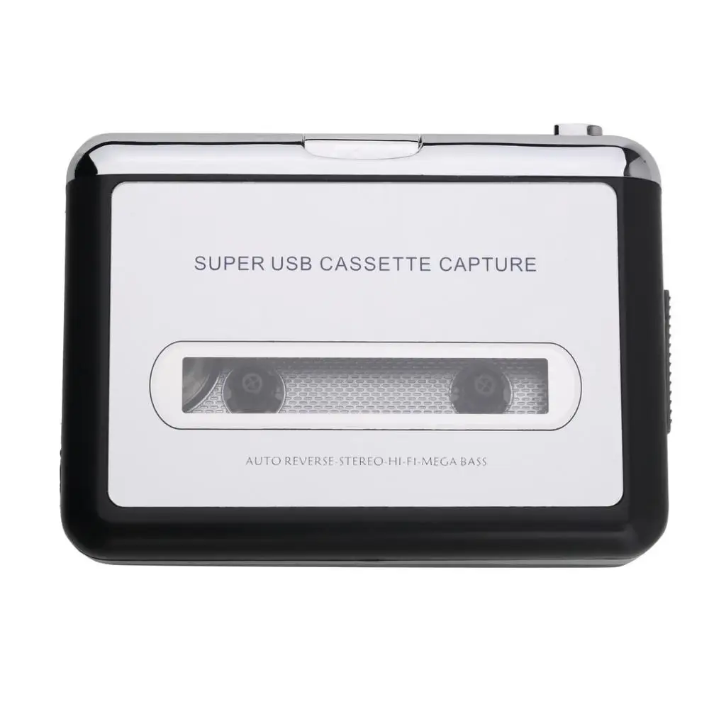 1 комплект Портативный USB Кассетный плеер захват Кассетный рекордер конвертер цифровой аудио музыкальный плеер