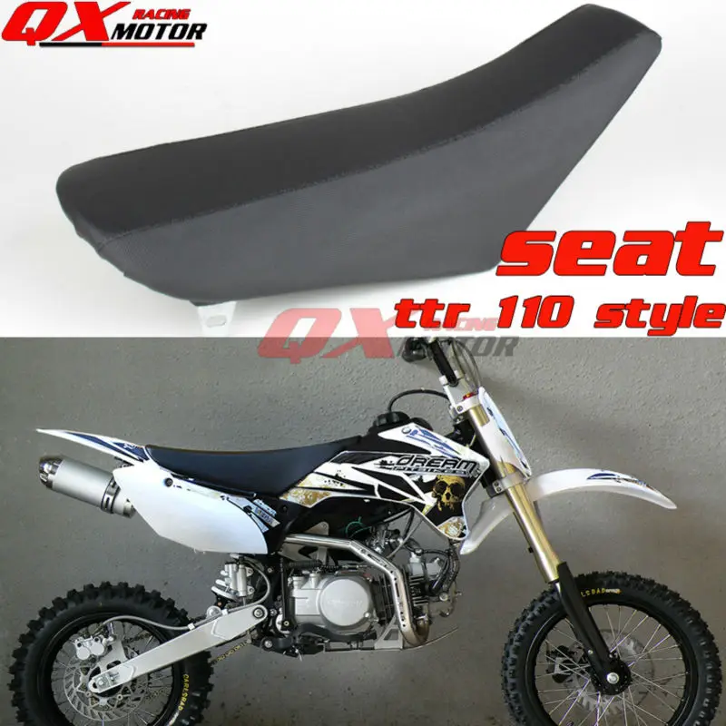 Black Pit Bike Seat Dirt Bike Seat For TTR110 ttr 110 Style Chinese