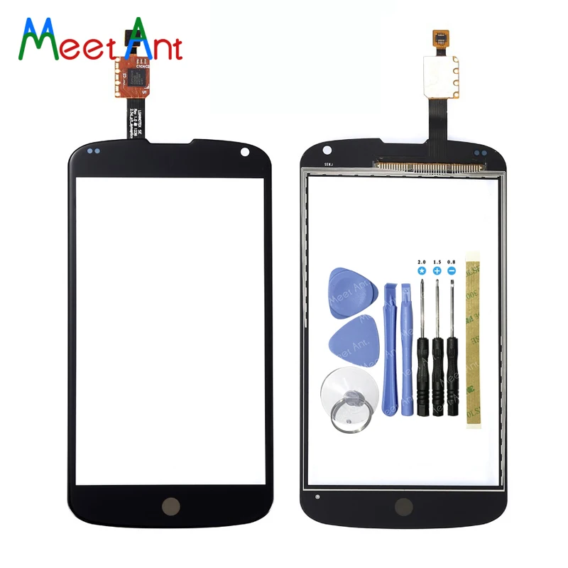 

Replacement High Quality 4.7" For LG Optimus Nexus 4 E960 Touch Screen Digitizer Sensor Outer Glass Lens Panel Black