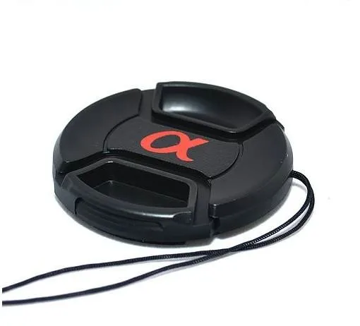 

58mm Center Pinch Snap on Front Lens Cap Cover for DSLR camera