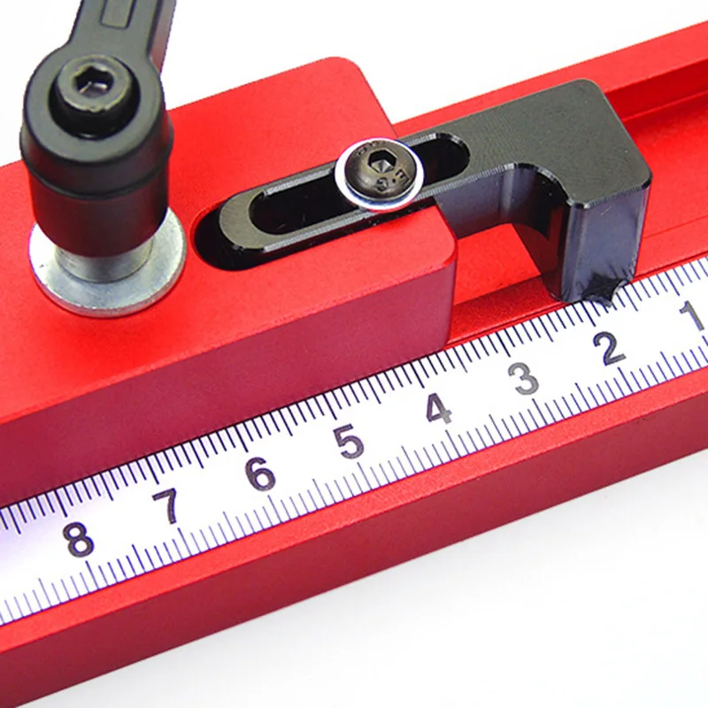 

45 Type Aluminium Alloy Miter Track Stop for 45mm T-track Woodworking CLH@8