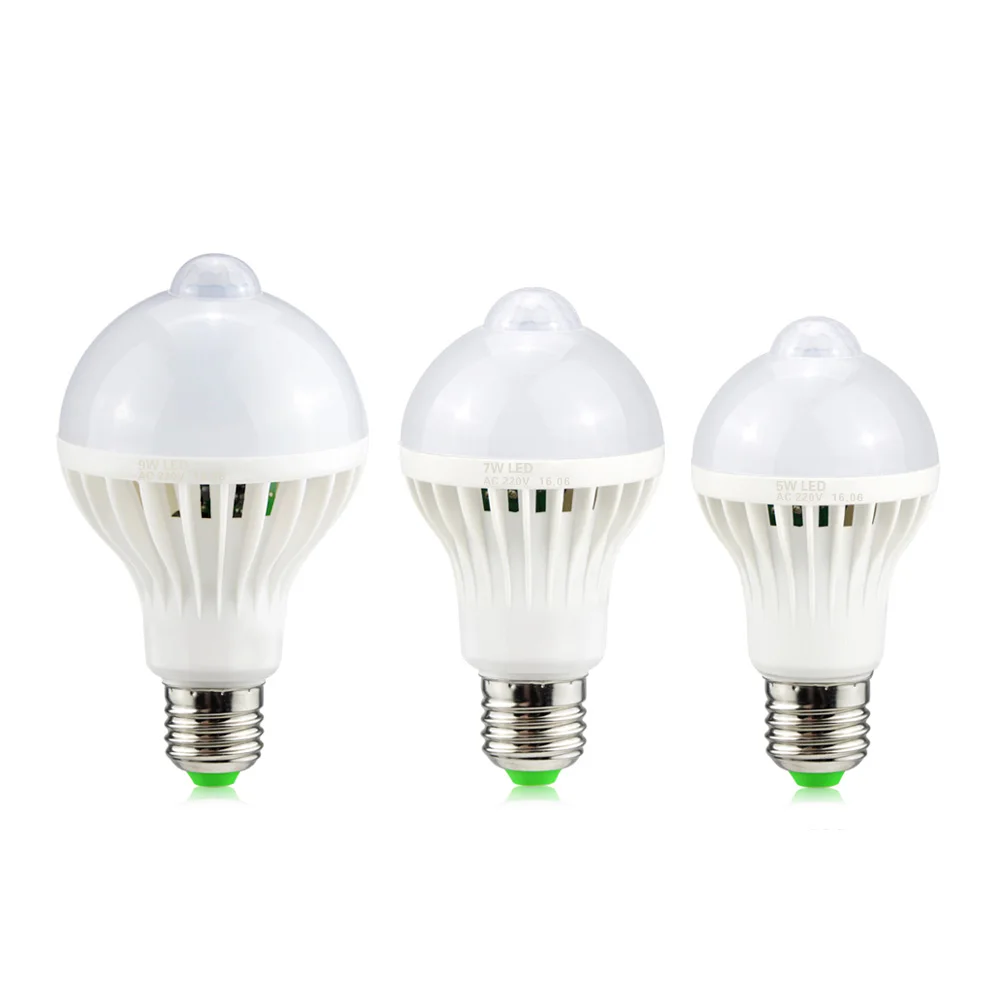 led pir light bulbs