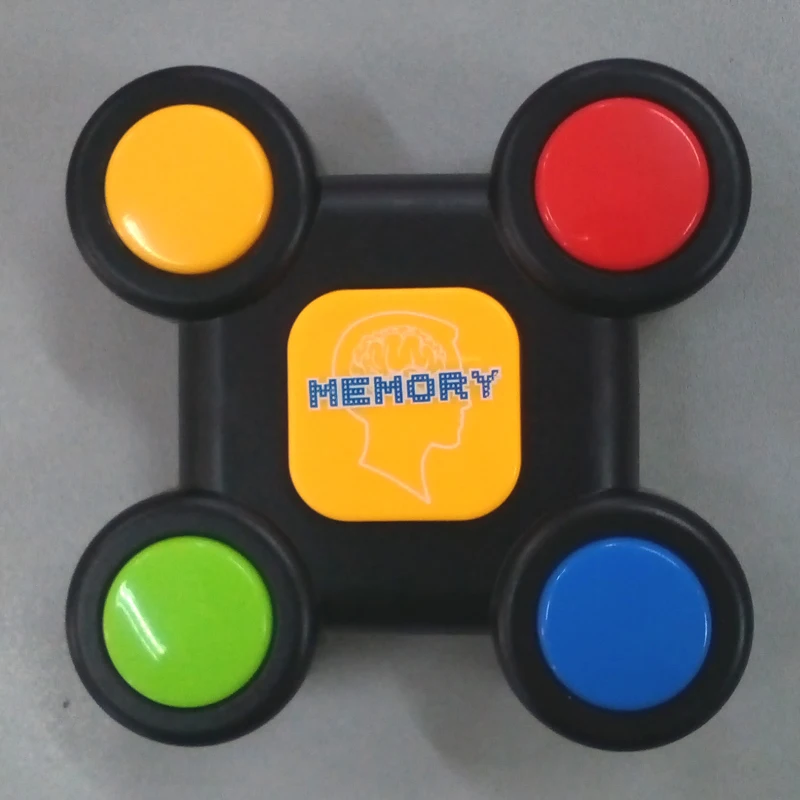 Free Shipping plastic educational creativity memory game toy with lights and sounds quiz game