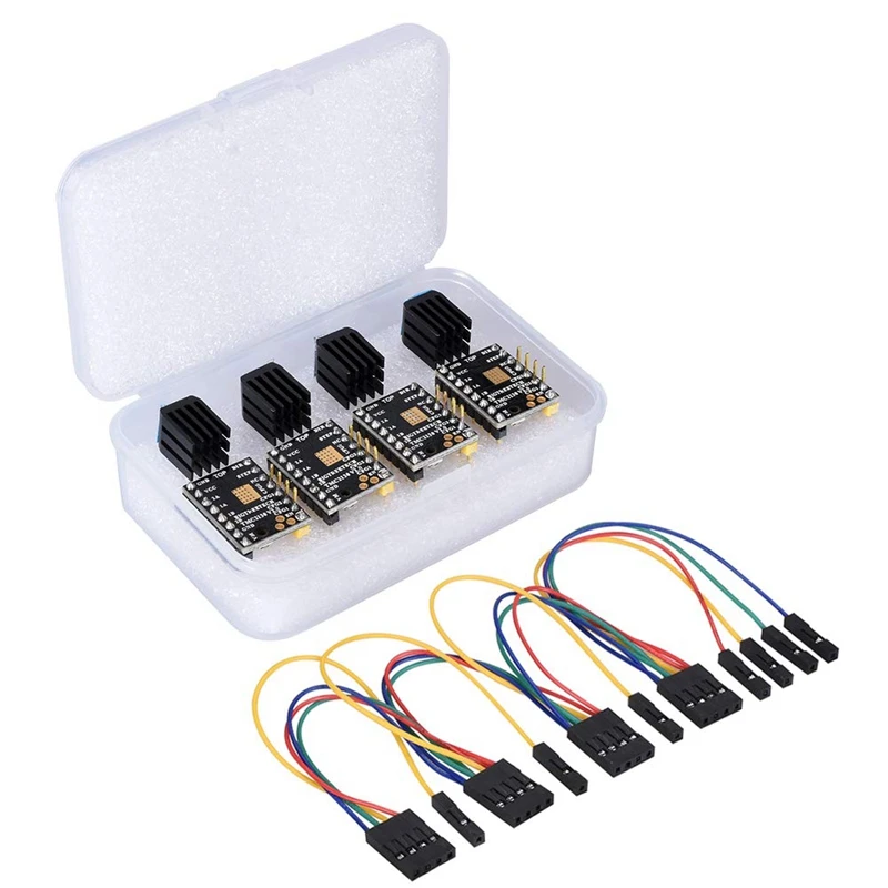 3d принтер Часть Tmc2130 V2.0 Spi драйвер двигателя с радиатором и использование