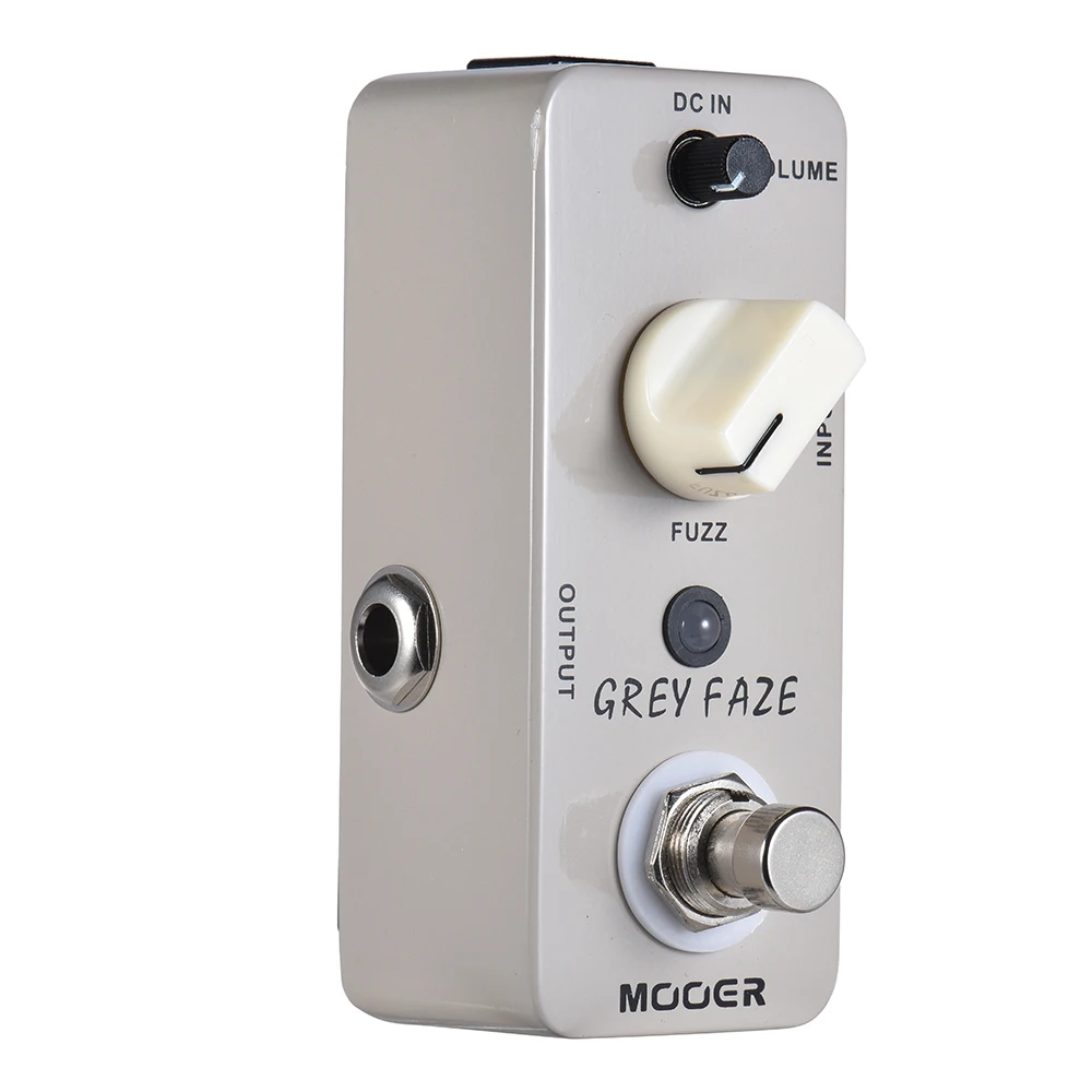 Горячая продажа MOOER серый FAZE Fuzz гитарный эффект педаль настоящий обход