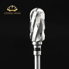 M размер ногтей сверло-карбид ножной бит-дизайн ногтей электрическое сверло для салона маникюрный пилка для ногтей инструмент для педикюра фрезерный станок