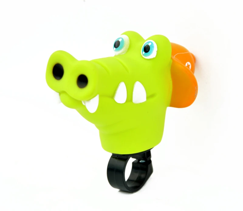 

free shipping scooter bell cartoon animal crocodile