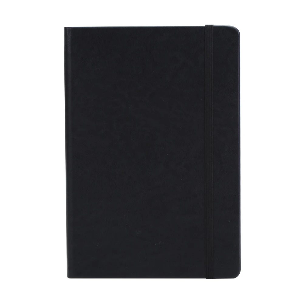 

A5 Planner Writing Diary DIY Business Journals Note Book Leather Cover Notepad Stationery Band Strap Portable Gift Student