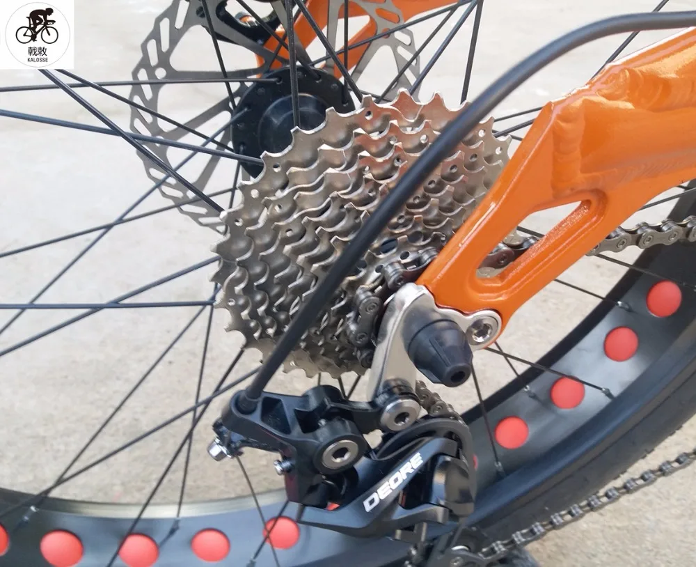 Top kalosse  Snow bike   cycling bicicleta DH/downhill  mountain bike   26 er mountain bicycle   30 speed  Hydraulic brakes 11