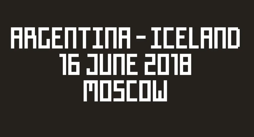 2018 Аргентина Подробная информация о матче против исландской игры leфутбольная