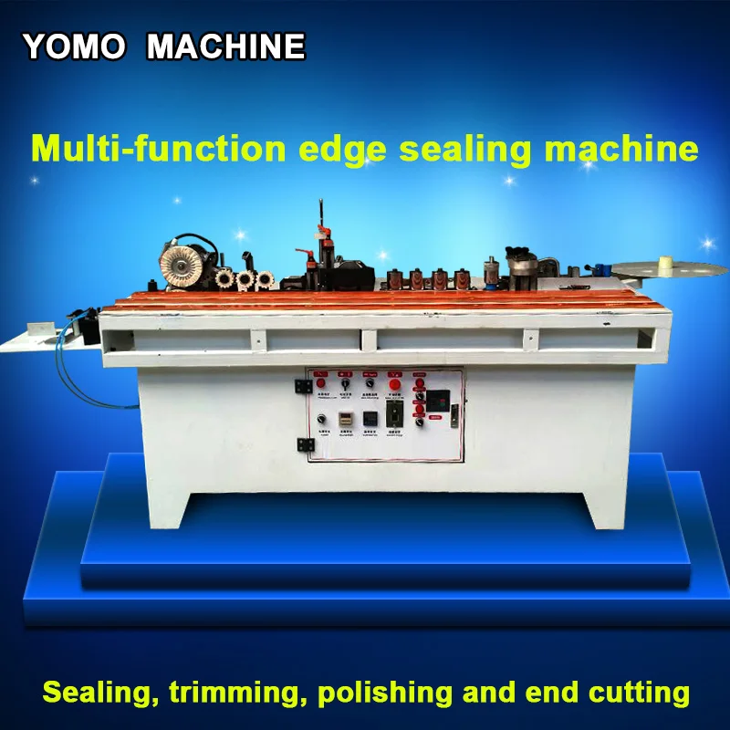 

MY-10 Automatic edge Sealing wood edge banding Machine, trimming, polishing and end cutting