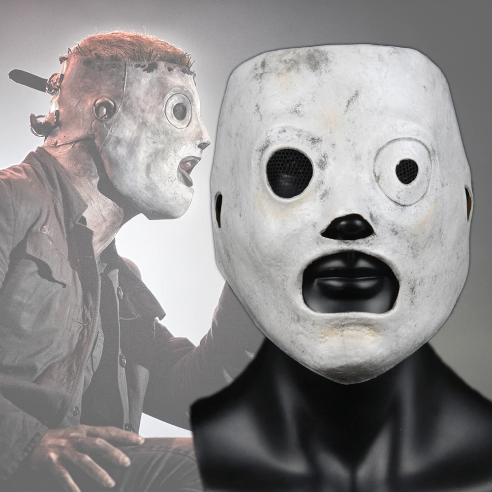 tal vez Restricción Menos Máscara de Slipknot Corey Taylor Cosplay máscaras de látex cantante Horror  disfraz Prop Masque fiesta Halloween accesorio|Accesorios de disfraces| -  AliExpress