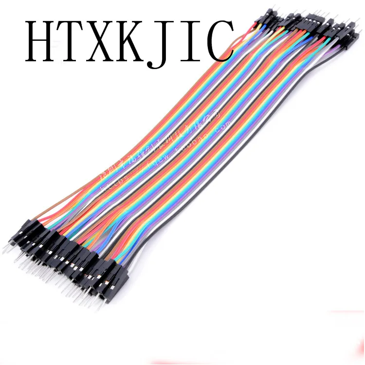 120pcs Ribbon Line Dupont Cable Solderless Flexible Breadboard Jumper