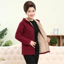 Новое Женское зимнее бархатное теплое одноцветное пальто большого размера 5XL, тонкое флисовое верхнее пальто, Короткое женское пальто с капюшоном G862