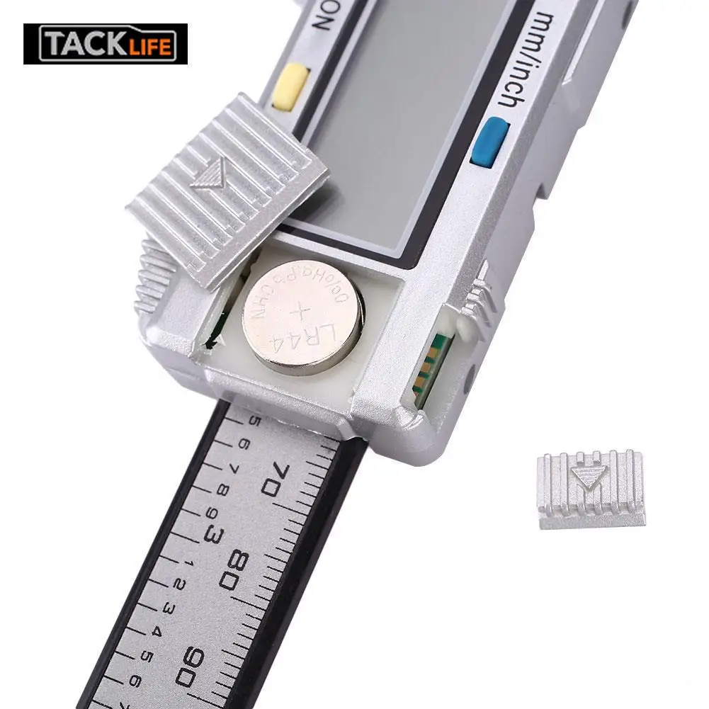 Tacklife lcd 150 мм Цифровой штангенциркуль Калибр правило микрометр измерительный инструмент 6 дюймов точное считывание измерительный инструмент стандартный