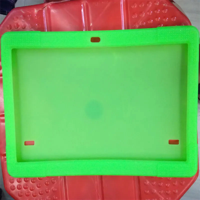 Myslc силиконовый чехол для perkbox BK109 10,1 дюймов планшетный ПК - Цвет: green