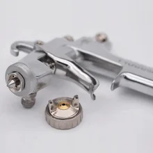 Краски аэрография 400cc чашка пистолет-распылитель W-101 ручной воздушный пистолет-распылитель 0,8/1,0/1,3/1,5/1,8 мм HVLP для автомобиля покрасочный пистолет
