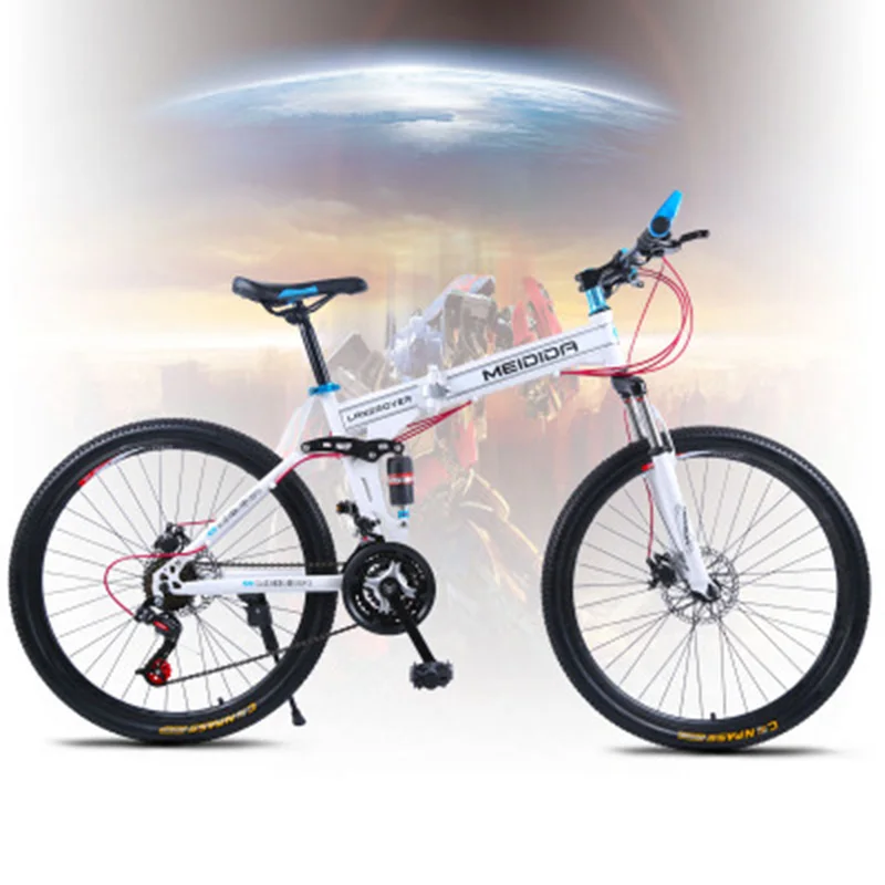 Best High carbon steel material 26 inch double disc brake bicycle folding bicycle men and women adult cross country mountain bike 2 Best High carbon steel material 26 inch double disc brake bicycle folding bicycle men and women adult cross country mountain bike 2