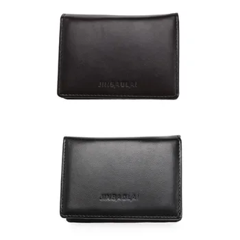 

Men Small Bifold RFID Money ID Credit Card Holder Faux Leather Pocket Wallet Pocket Card Holders