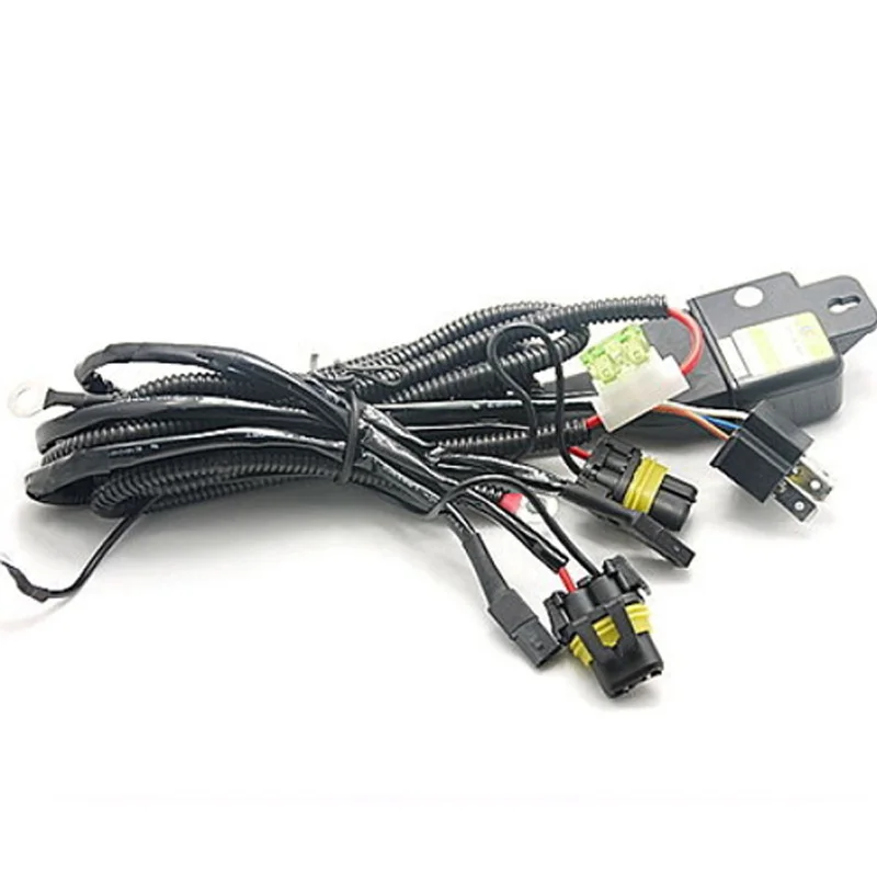 

HID wiring harness controller, Good quality 24V H4 wires, headlight, Bi-xenon, AC 55W FREE SHIPPING