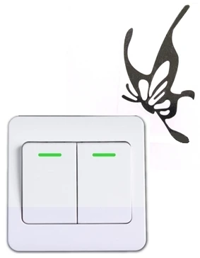 

cheap removable butterfly vinyl decal,M3S2
