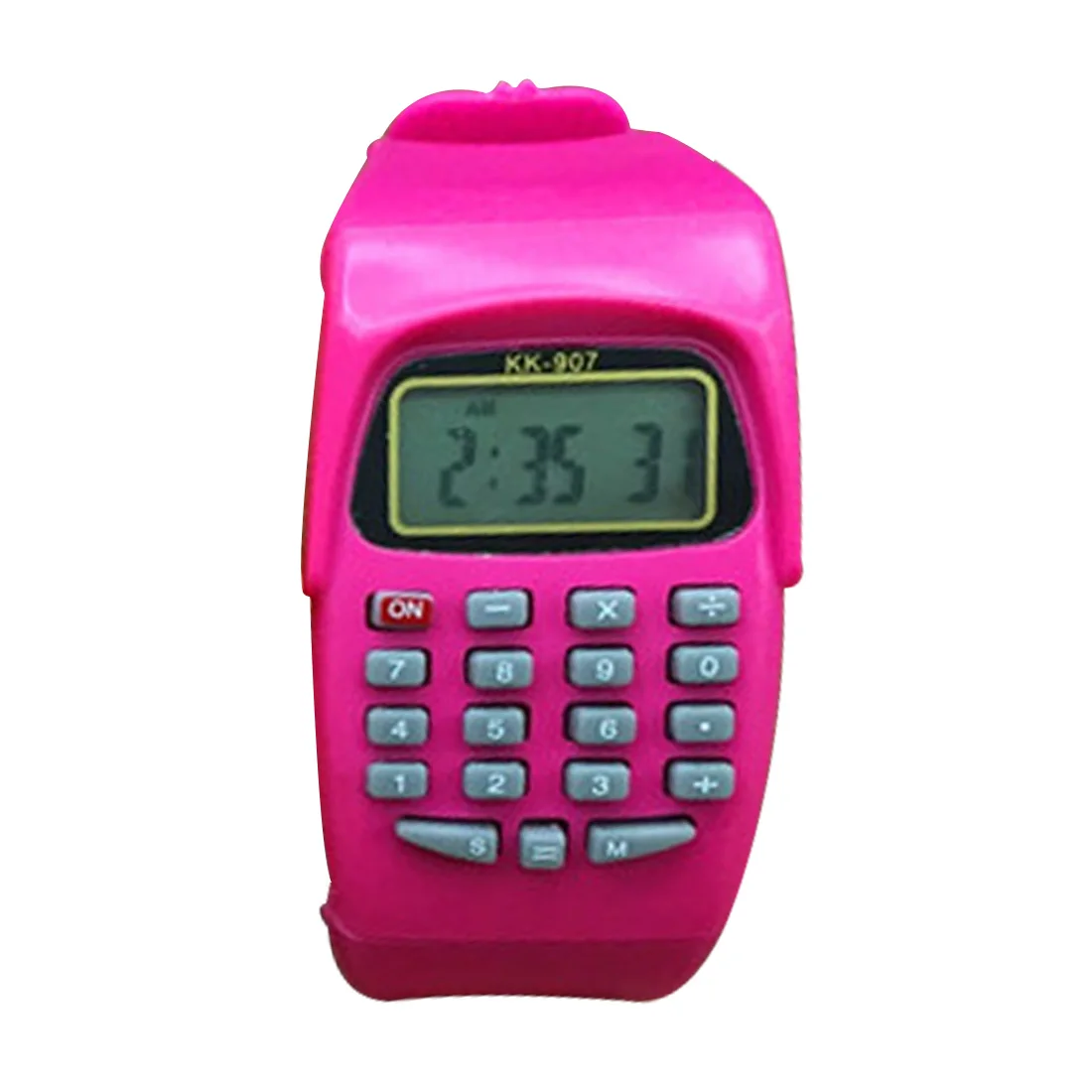 Reloj calculadora noyokere الرقمية مع وظيفة عارضة سيليكون led ووتش الرياضة للأطفال الأطفال multifunction حساب