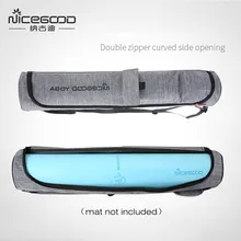 Yoga Bag Double Zipper Waterproof Multifunction Pocket Yoga Mat Bag Dance Mat Package Sports Knapsack Fitness Backpack Mat Case