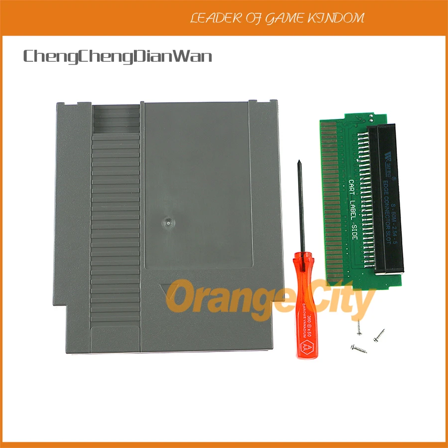 

ChengChengDianWan For Famicom FC 60 Pin to NES 72 Pin FC NES With Cartridge shell case Screws and Screwdriver