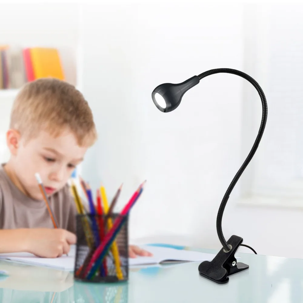 

Clip Holder USB power Led desk lamp Flexible Table Lamp bedside lamp Book light for the bedroom living room home decoration