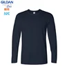 GILDAN 764000 3Pcs Men 100% Cotton T-shirts Solid Long Sleeve O-Neck T Shirt Mens Tops Tees Basic Winter Autumn TShirts Male ► Photo 3/6
