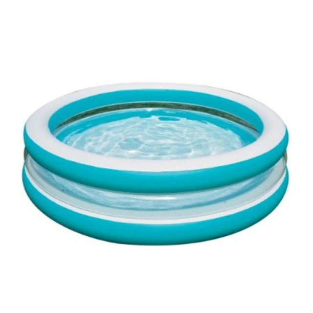 piscine gonflable transparente