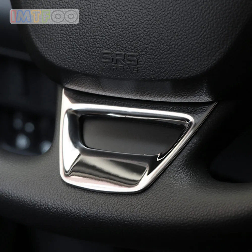 IMTFOO накладка на рулевое колесо для RENAULT KADJAR 2016 2017 2018 аксессуары автомобиля Стайлинг|Лепнина интерьера| |