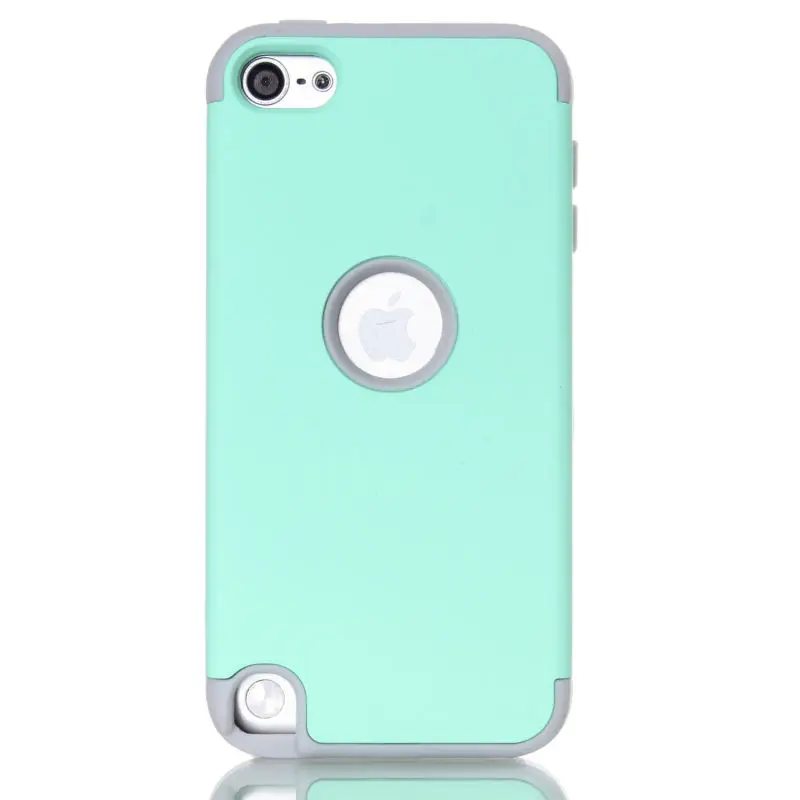 Touch 6 Case Impact Hard &amp Soft Silicone Hybrid Shockproof Cover For iPod 5 6th Generation |