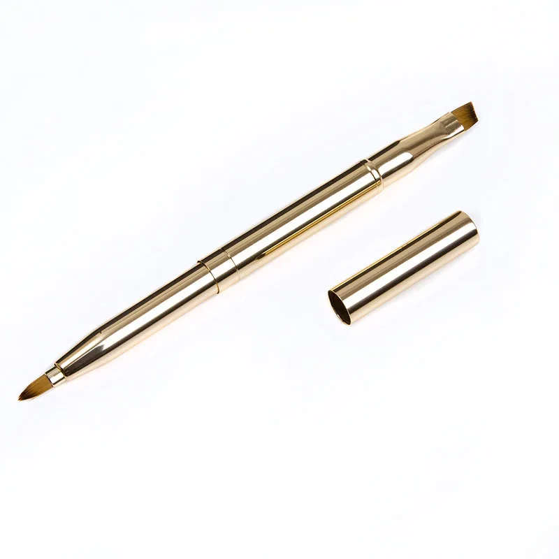 double ended makeup brushes retractable brush cosmetic beauty tool (1)