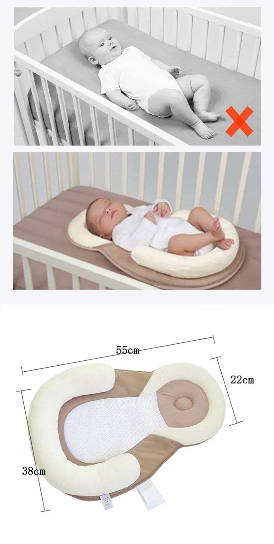 sleepwell portable baby bed safety