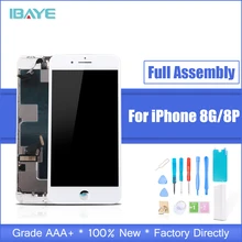 AAA Full Set For iPhone 7 8 Plus 7P 8P LCD Display Touch Screen Digitizer Assembly Replacement Complete 100% Tested Front Camera AAA Full Set For iPhone 7 8 Plus 7P 8P LCD Display Touch Screen Digitizer Assembly Replacement Complete 100% Tested Front Camera