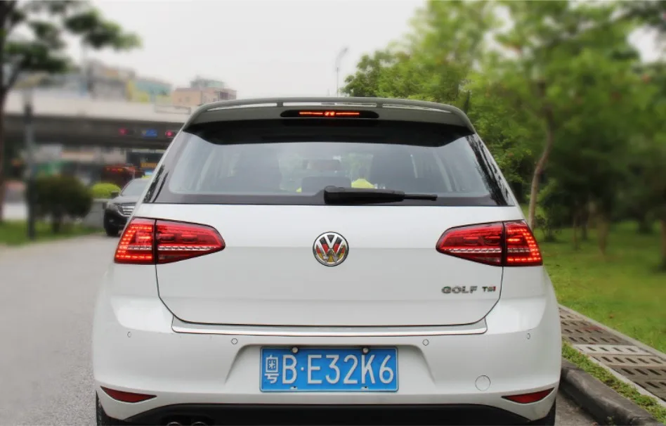 Спойлер для Volkswagen VW Golf 7 MK7. высокое качество задние Спойлеры-крылья багажник крышка диффузор