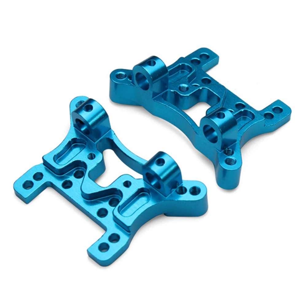 2PCS Metal Upgrade Parts Front and Rear Shock Absorber Plate Board Set for Wltoys font b