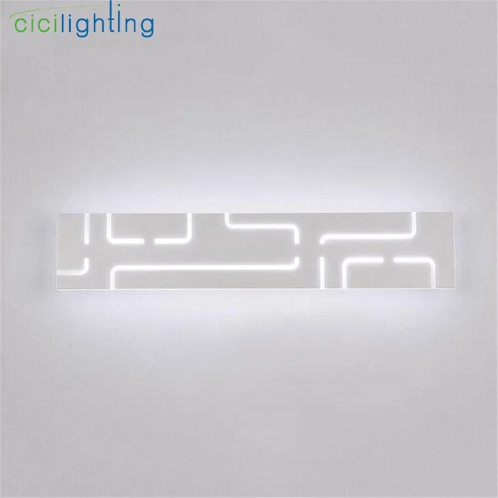 Modern L40cm 52cm 14W 16W  LED Wall Light Bathroom Front Mirror Light Bedroom Bedside Stair Kitchen Art Decor Wall Lamp Sconce