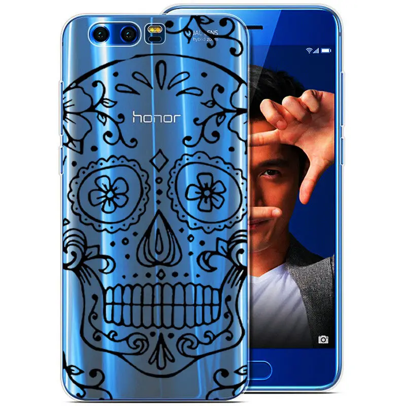 Soft TPU Phone Cover for Huawei Honor 9 V9 Painted Case for Huawei Honor Play 10 V10 Silicone for Honor 7A 7C 7X 8X V9 Fundas (19)