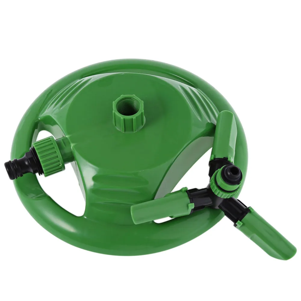 Garden 360-degree Rotary Garden Lawn Sprinkler Automatic Water Spray Irrigation Watering with Plastic for Garden Greenhouse 04
