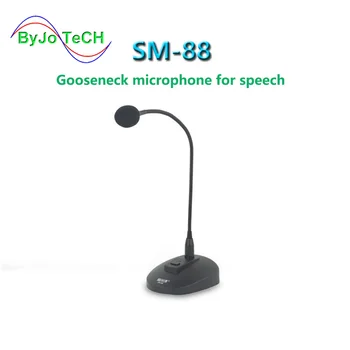 

SM-88 Gooseneck wired microphone Classroom podium broadcast desktop micro for speech wide range of applications Meeting MIC