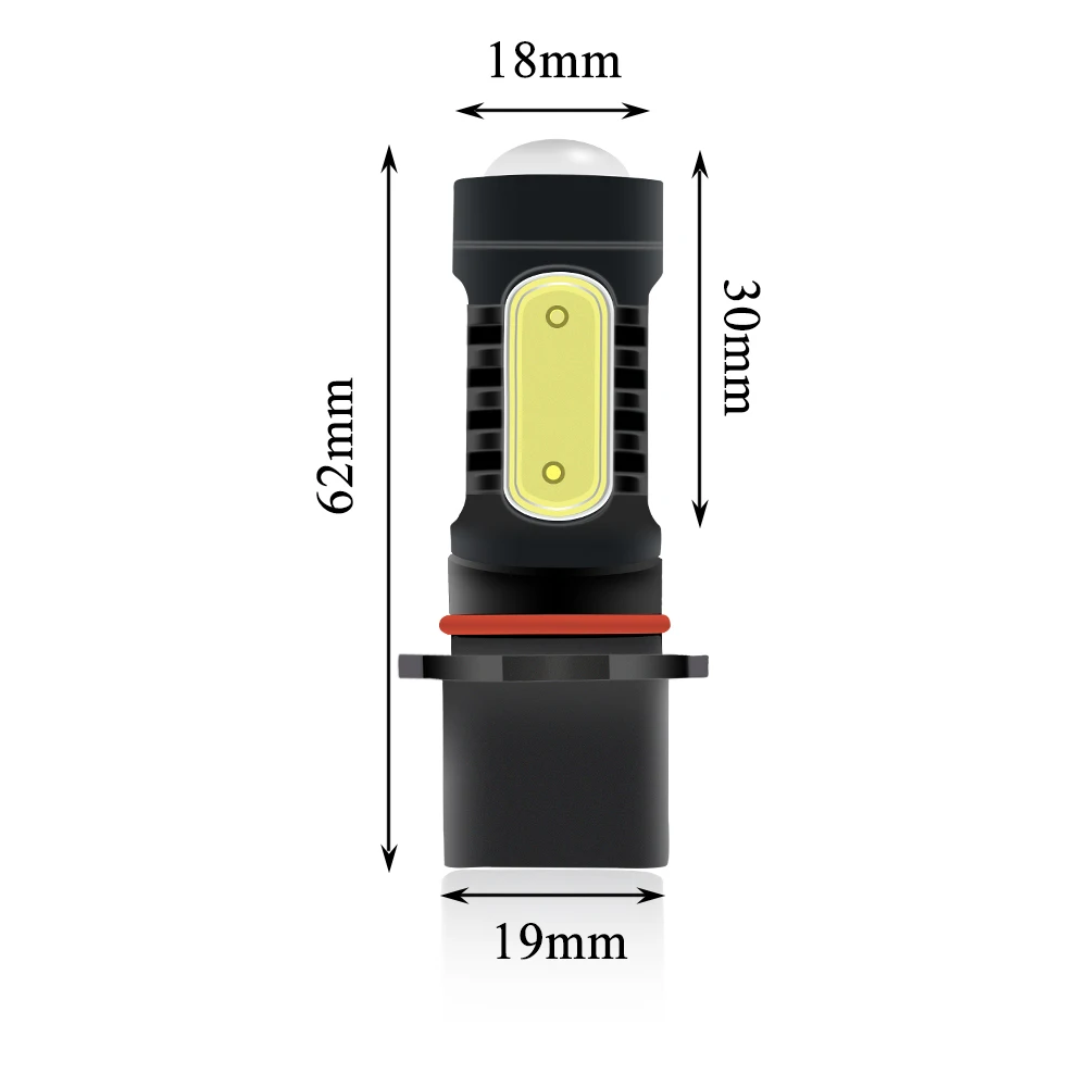 1 шт. автомобиль P13W PSX26W 7,5 Вт дневные ходовые огни 5000k автомобиль супер яркий автомобильный противотуманный светильник для вождения DRL дневные ходовые огни авто