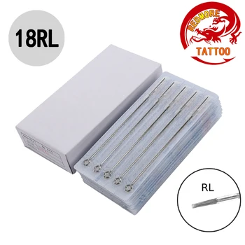 

Box Of 50PCS 18RL Disposable Sterile Tattoo Needles 18 Round Liner needles Supply